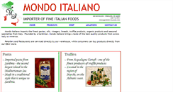 Desktop Screenshot of mondo-italiano.com